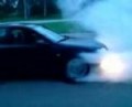 Saab 9-3ss Burnout