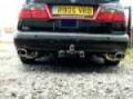 Saab 9-5 Magnex dual exhaust.AVI