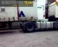 Scania attaching to trailer...