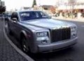 Silver Rolls Royce Phantom