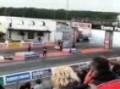 Stock Car Hits Photographer (Graphic)