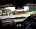 Stock Hatch race Mallory Park (crash!)