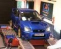 Subaru Impreza_2 on the rolling road