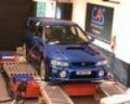 Subaru Impreza_4 on the rolling road