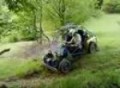 Test drive off road in a  fiat 850 buggy