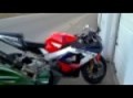 Testing motorcycles Honda Kawasaki Yamaha