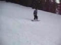 Timothy finishing his first run