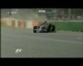 Unfall Timo Glock (Toyota) Melbourne 2008