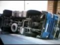 Vuelco Camion remolque Valencia av del Cid