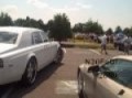 White Rolls Royce Phantom Drive Off