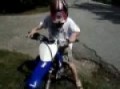 Yamaha TTR110 Chases Car