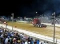 cabover Marmon racing a cabover freightliner