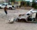 destruir un auto
