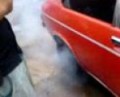 dodge 1800 turbo... burnout