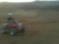 fourwheeler riding at sand pit