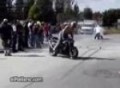 guantazo sobre motos