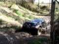 isuzu Vehicross getting up a hill at Oxley Shaw