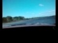 lap in a porsche cayman s at autocross event