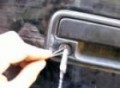 lockpicking a isuzu pick up truck door