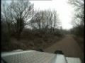 off road green lane land rover