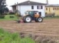 renault ares 735rz e john deere 7710 con erpice rotante