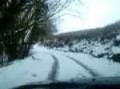 renault megane in snow...