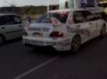 salida subaru impreza y lancer evo rally villajoyosa 2009